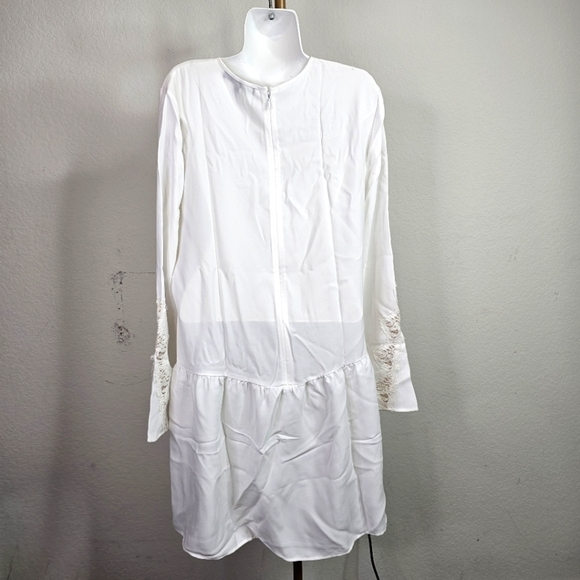 🎉Host Pick 🎉 BCBGMAXAZRIA Jayn Lace-Trim Dress - Picture 7 of 7